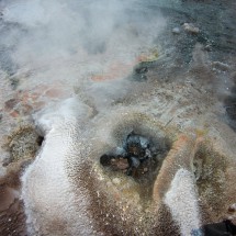 Beautiful colors of the Geysers
